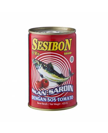 Sesibon Brand Sardines In Tomato Sauce 425gm x 24 cans 珍宝牌茄汁沙丁鱼